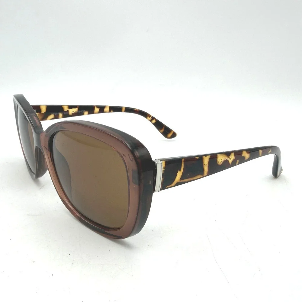 MeyeWear Sophia Wintt Reading Glasses Women +1.50 Brown Tortoiseshell 55-19-138